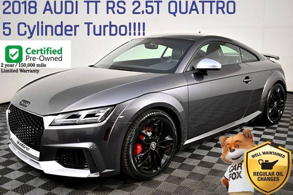 2018 Audi TT RS quattro Coupe