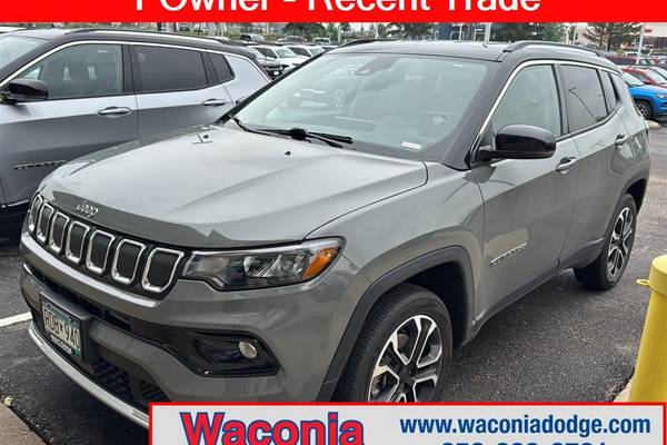 Certified 2022 Jeep Compass Limited