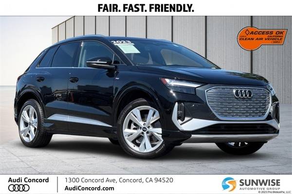 Audi Q4 e-tron with VIN: WA1K2BFZ0PP075412
