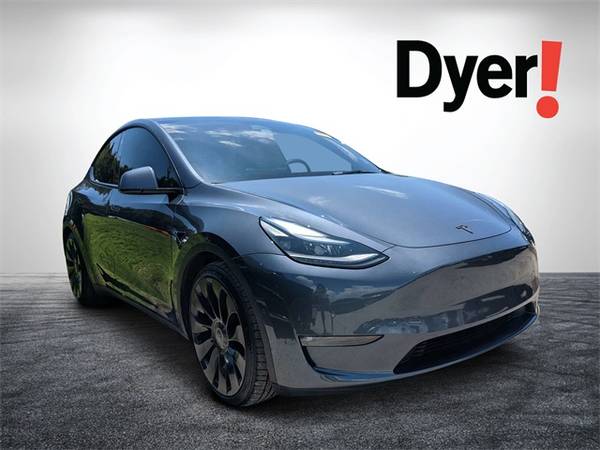 Tesla Model Y with VIN: 7SAYGDEF8NF457511