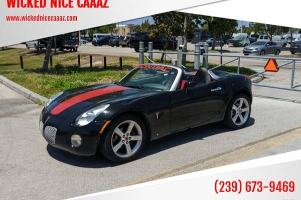 2007 Pontiac Solstice Base Convertible