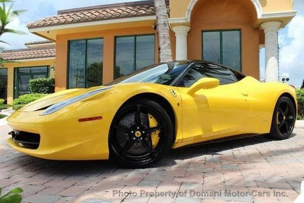 2012 Ferrari 458 Italia Base Coupe