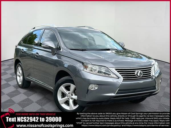 Lexus RX 350 with VIN: 2T2ZK1BA1FC192942