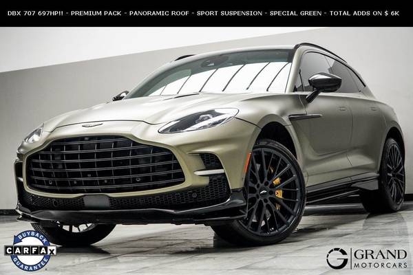 Aston Martin DBX707 with VIN: SD7VUJBW9PTV06338