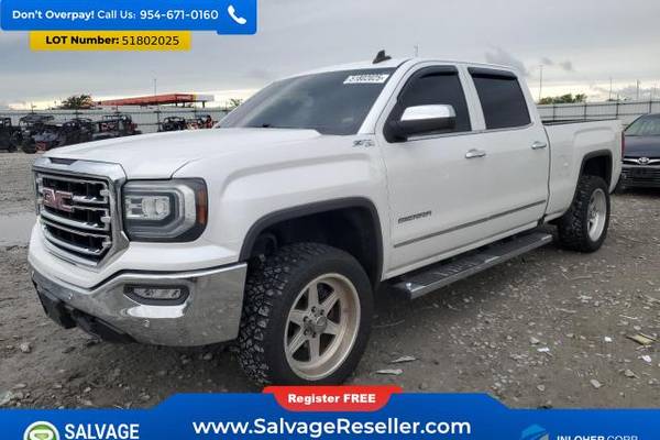 2016 GMC Sierra 1500 SLT  Crew Cab