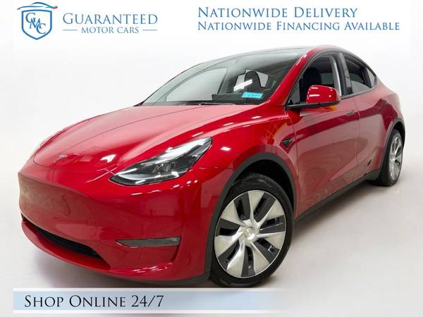 Tesla Model Y with VIN: 7SAYGDEE1PF706063