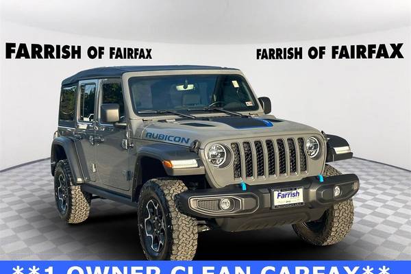 2021 Jeep Wrangler 4xe Unlimited Rubicon Plug-In Hybrid