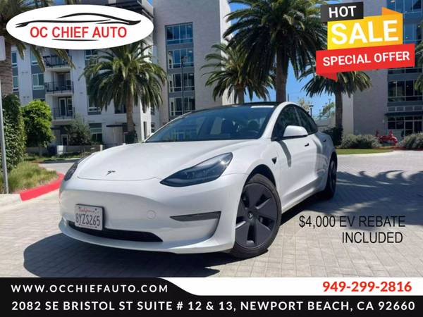 Tesla Model 3 with VIN: 5YJ3E1EB1NF173873