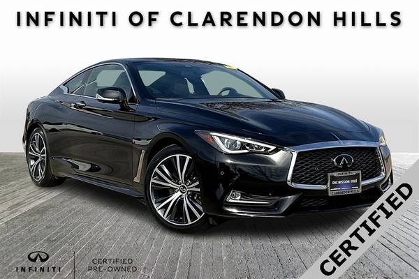 Certified 2021 INFINITI Q60 LUXE Coupe