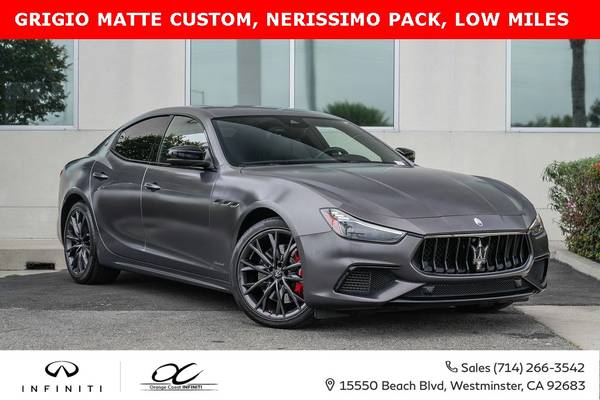 2020 Maserati Ghibli S GranSport