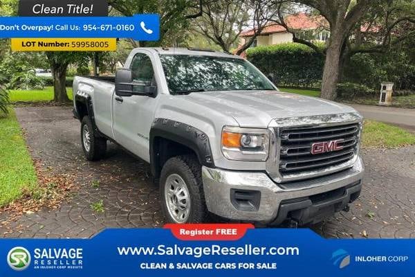 2015 GMC Sierra 3500HD Base  Regular Cab