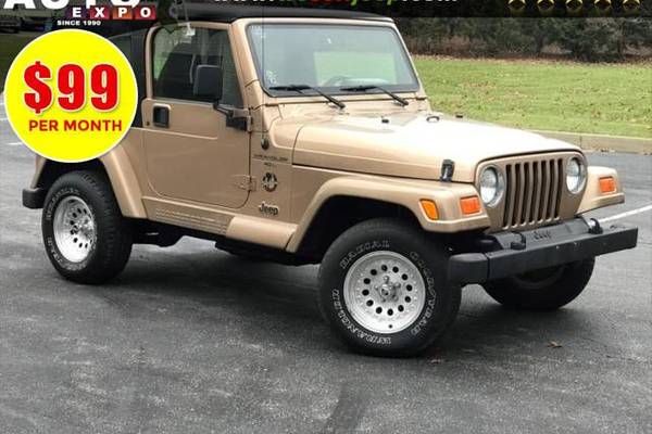 Used 2000 Jeep Wrangler for Sale Near Me | Edmunds