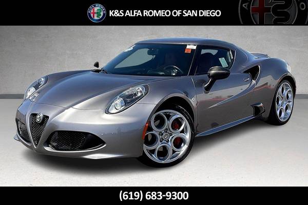 Alfa Romeo 4C with VIN: ZARBAAA46FM152742