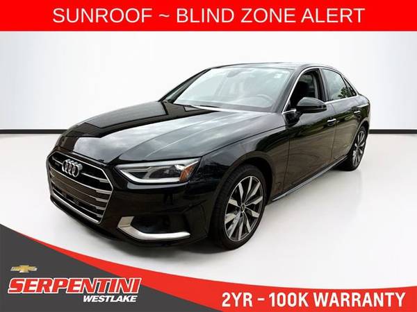 Audi A4 with VIN: WAUABAF40MA037786