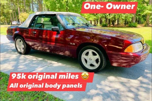 1993 Ford Mustang LX 5.0 Convertible