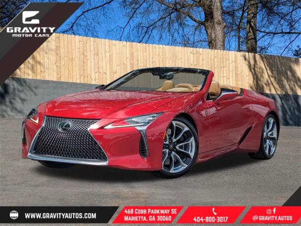 Lexus LC 500 Convertible with VIN: JTHKPAAY9MA100997