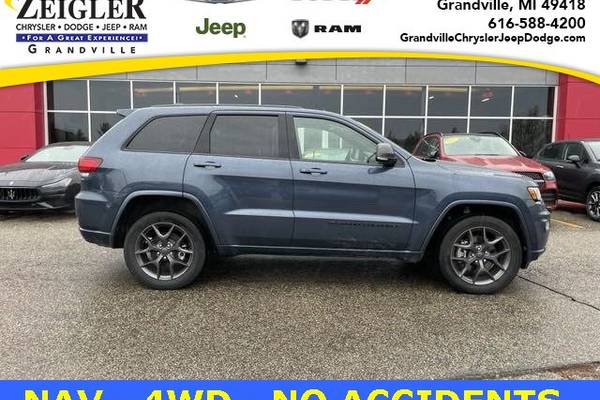 Certified 2021 Jeep Grand Cherokee 80th Anniversary Edition