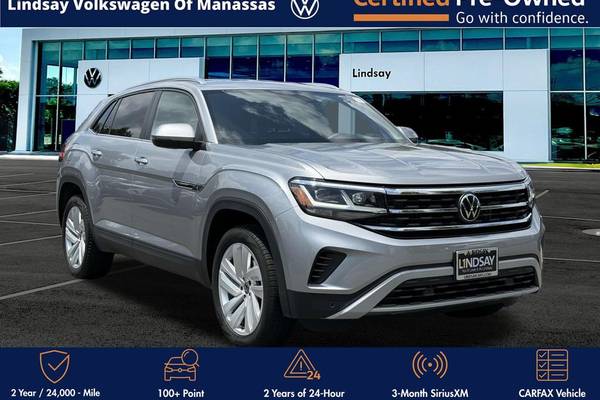 Certified 2023 Volkswagen Atlas Cross Sport SE w/Technology