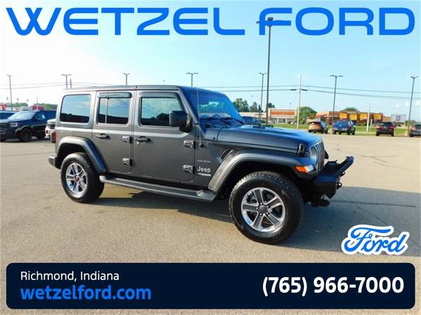Jeep Wrangler with VIN: 1C4HJXEG7JW114767