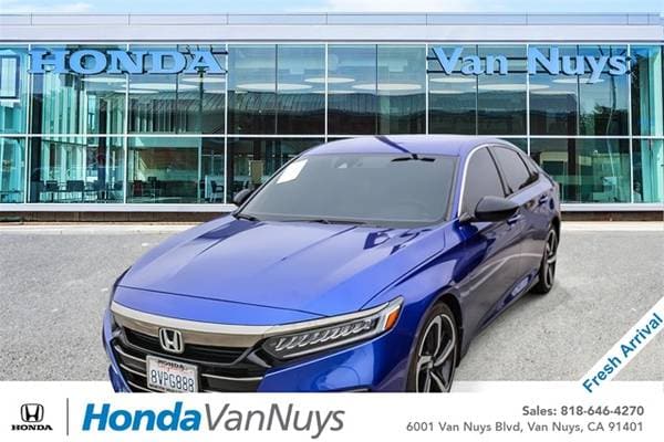 Certified 2021 Honda Accord Sport