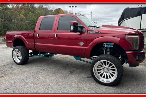 2015 Ford F-250 Super Duty Platinum Diesel Crew Cab