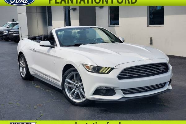 2016 Ford Mustang EcoBoost Premium Convertible