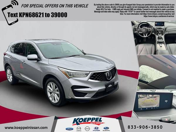 Acura RDX with VIN: 5J8TC2H3XML006862