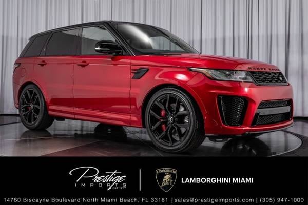 2022 Land Rover Range Rover Sport SVR