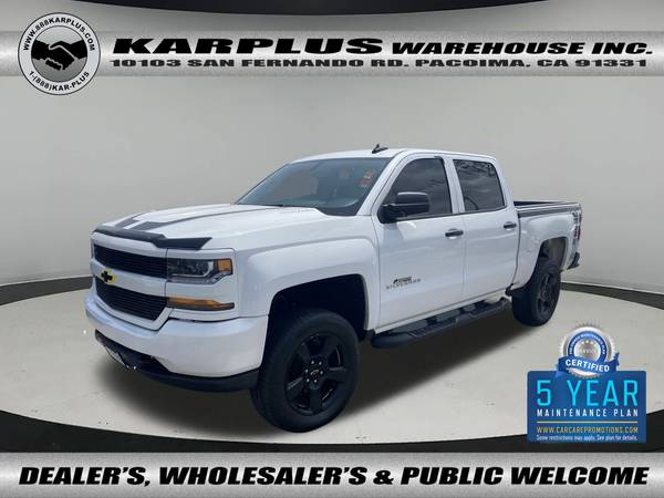 Chevrolet Silverado 1500 with VIN: 3GCUKPEC1JG485074