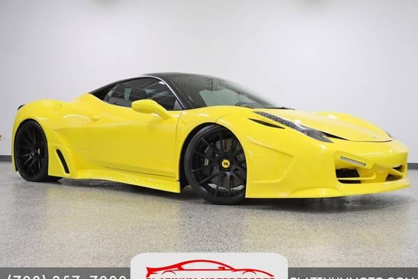 2011 Ferrari 458 Italia Base Coupe