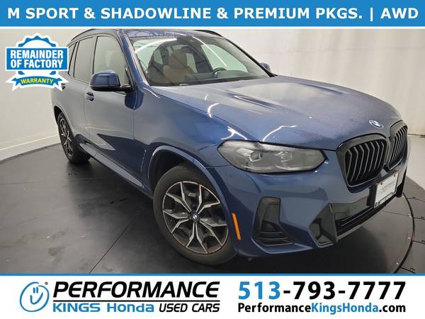 BMW X3 with VIN: 5UX53DP0XN9J07732