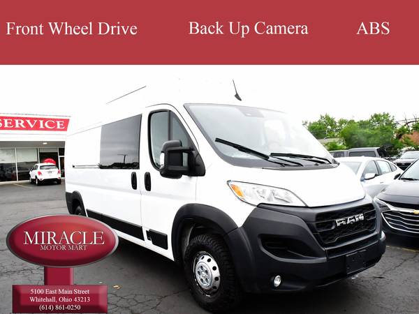 Ram ProMaster Cargo Van with VIN: 3C6LRVDG0PE537869