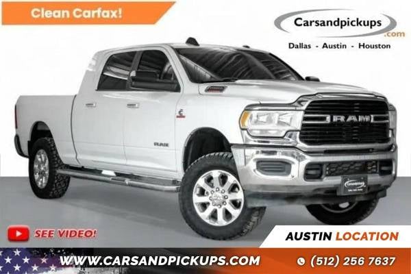 2019 Ram 2500 Big Horn Diesel Mega Cab