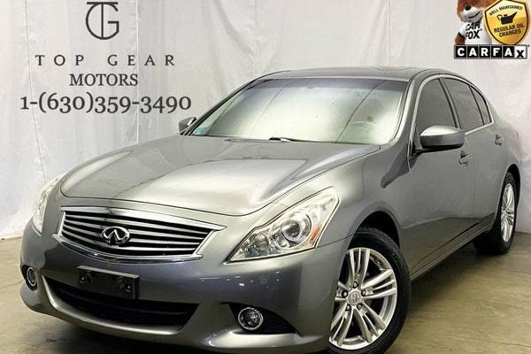 2012 INFINITI G Sedan G37x