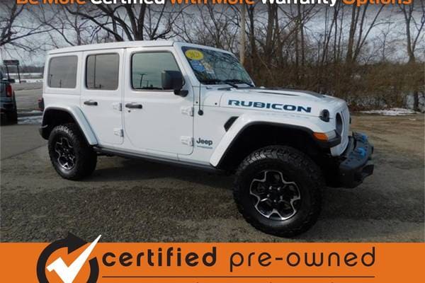 Certified 2021 Jeep Wrangler 4xe Unlimited Rubicon Plug-In Hybrid