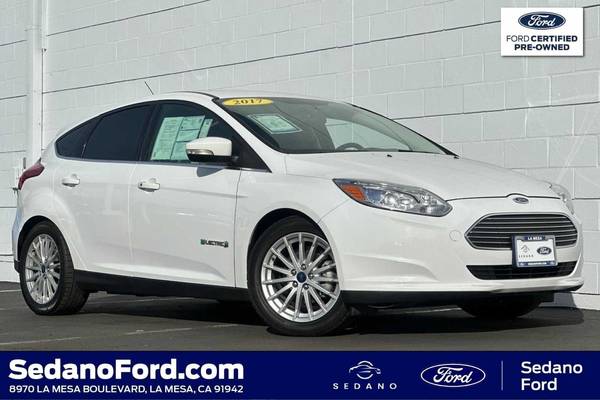 Certified 2017 Ford Focus Electric Hatchback
