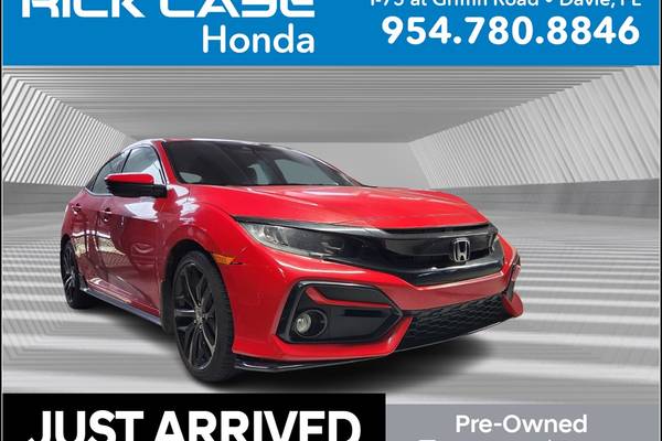 2020 Honda Civic Sport Hatchback