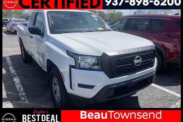 Certified 2022 Nissan Frontier S  King Cab