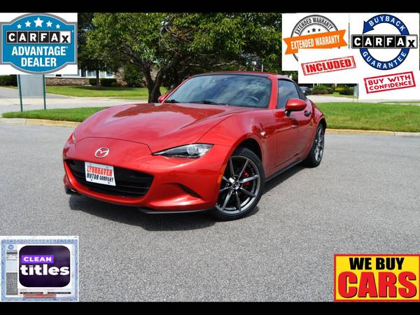 Mazda MX-5 Miata RF with VIN: JM1NDAM77H0104827