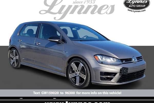 2016 Volkswagen Golf R w/Dynamic Chassis Control and Navigation Hatchback