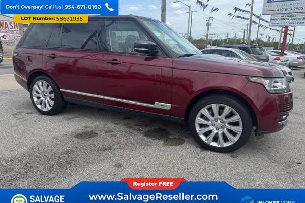 2015 Land Rover Range Rover Supercharged LWB