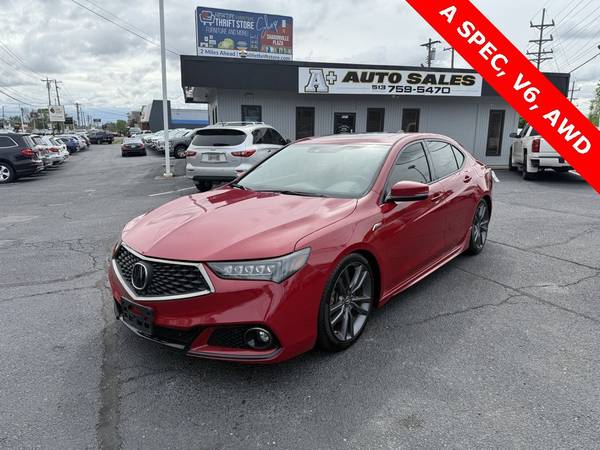 Acura TLX with VIN: 19UUB3F67JA005573