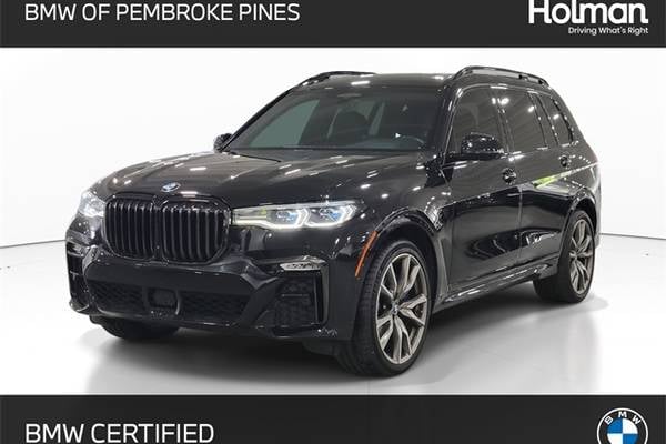 Certified 2021 BMW X7 M50i