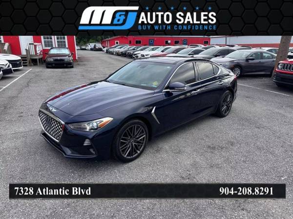 Genesis G70 with VIN: KMTG44LA6KU016988