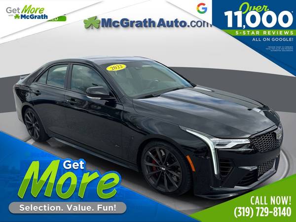 Cadillac CT4-V Blackwing with VIN: 1G6D75RP8N0410811