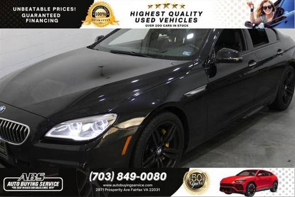 2018 BMW 6 Series Gran Coupe 640i xDrive