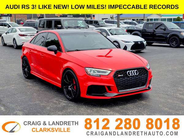 Audi RS 3 with VIN: WUABWGFF5J1900029