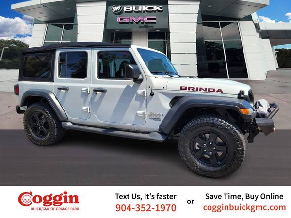 Jeep Wrangler with VIN: 1C4HJXDN2JW240101