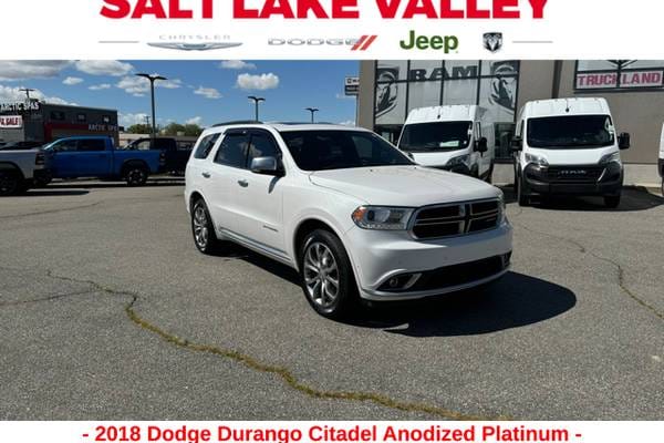 2018 Dodge Durango Anodized Platinum