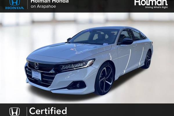 Certified 2022 Honda Accord Sport